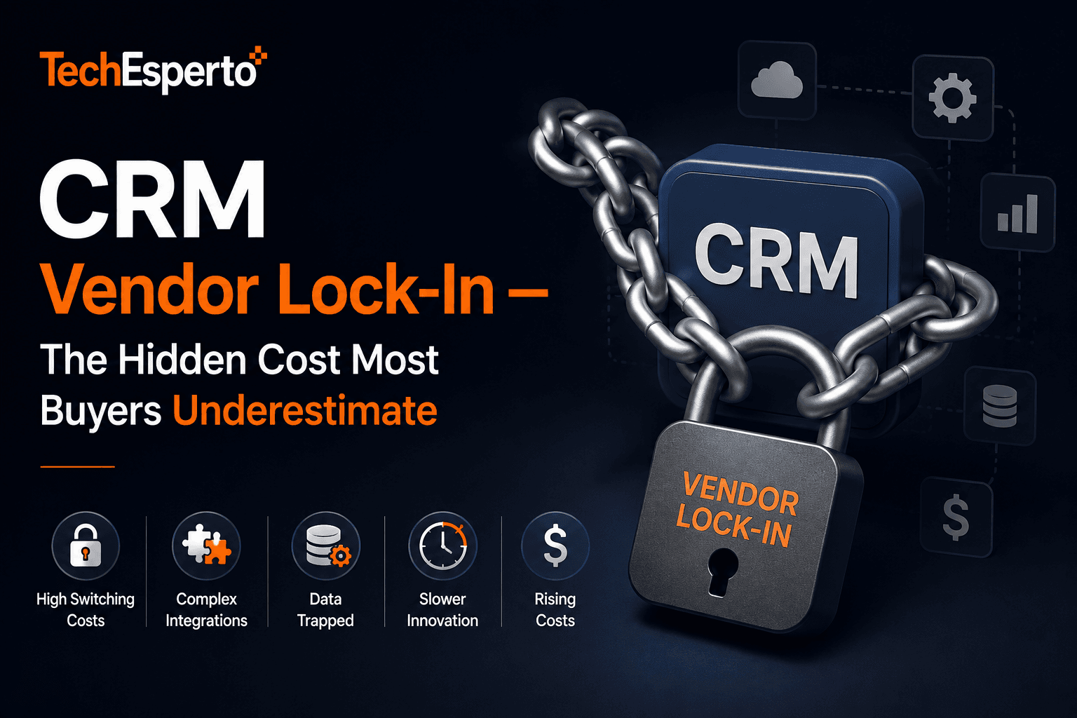 CRM Vendor Lock-In — The Hidden Cost Most Buyers Underestimate